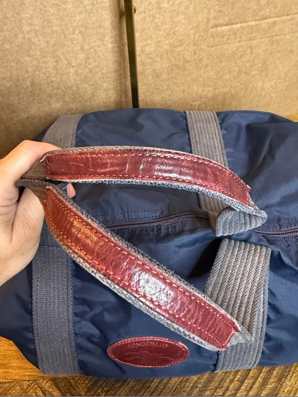 Longchamp vintage travel